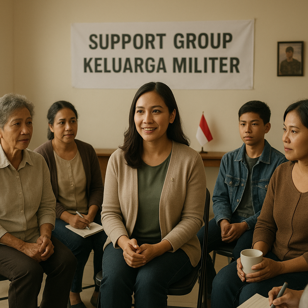 Istri Prajurit yang Mengembangkan Komunitas Support Group bagi Keluarga Militer