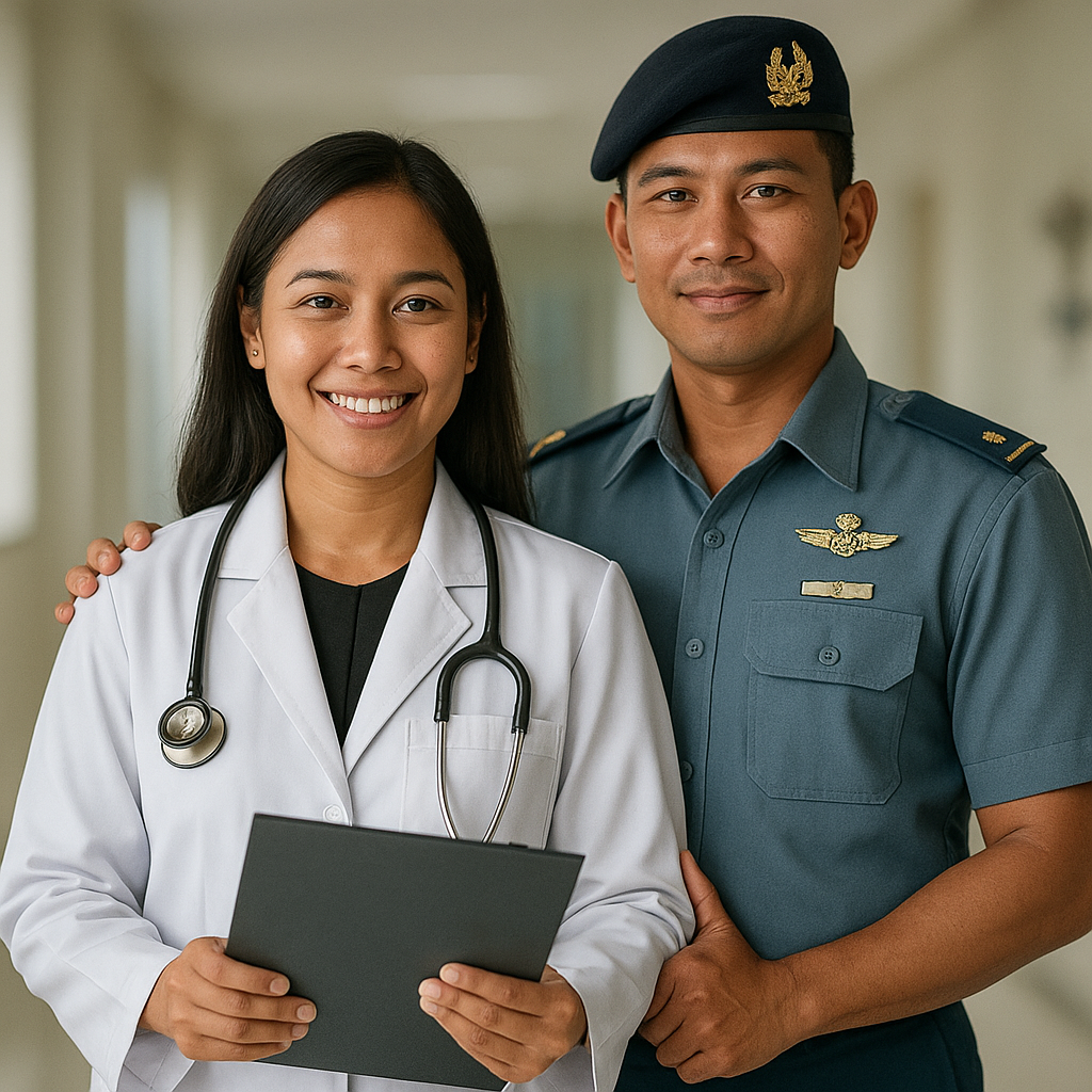 Istri Prajurit TNI AU Dirgahayu, Ukir Prestasi sebagai Dokter Spesialis Anak