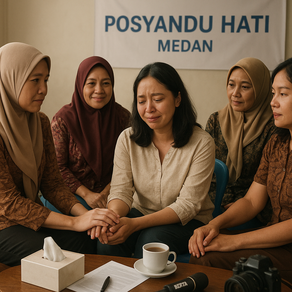 Komunitas Istri Prajurit di Medan Gelar 'Posyandu Hati' untuk Dukungan Psikologis