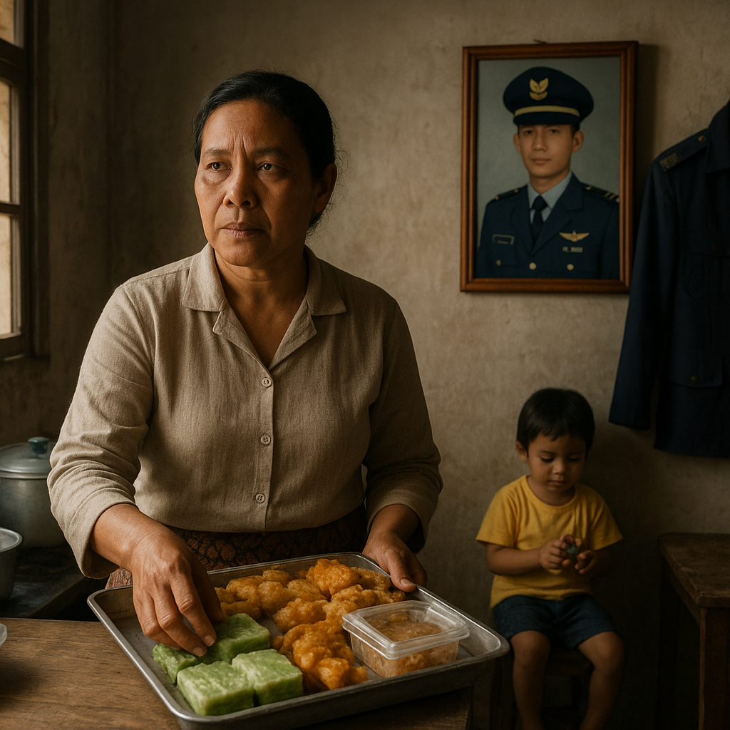Kisah Ibu Prajurit TNI AU yang Menjadi Tulang Punggung Keluarga Selama Anak Bertugas