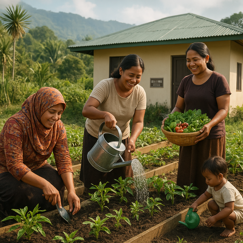Berkebun untuk Ketahanan Pangan Keluarga: Kreativitas Istri Prajurit TNI AD di Papua