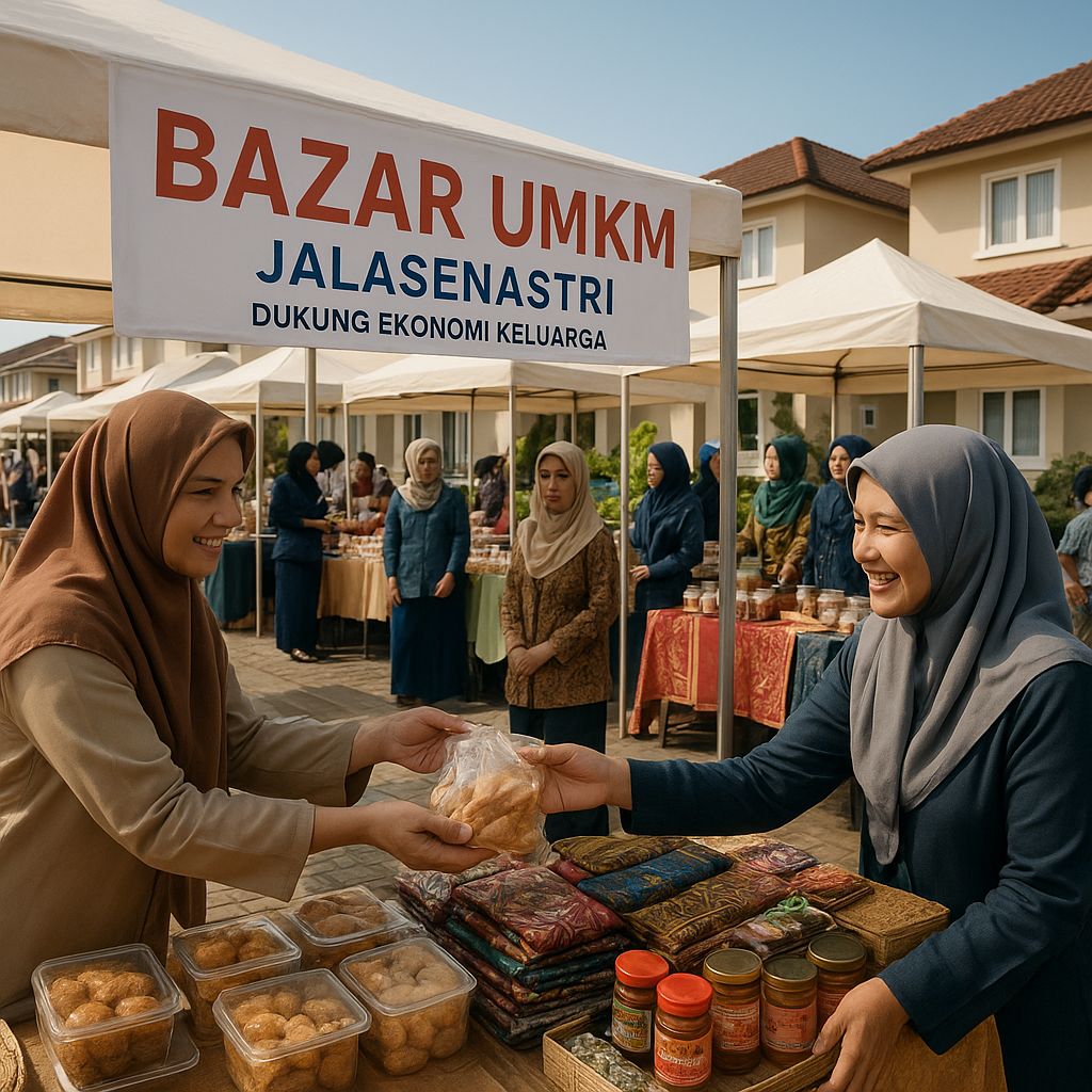 Komunitas Istri Prajurit Selenggarakan Bazar UMKM, Dukung Ekonomi Keluarga