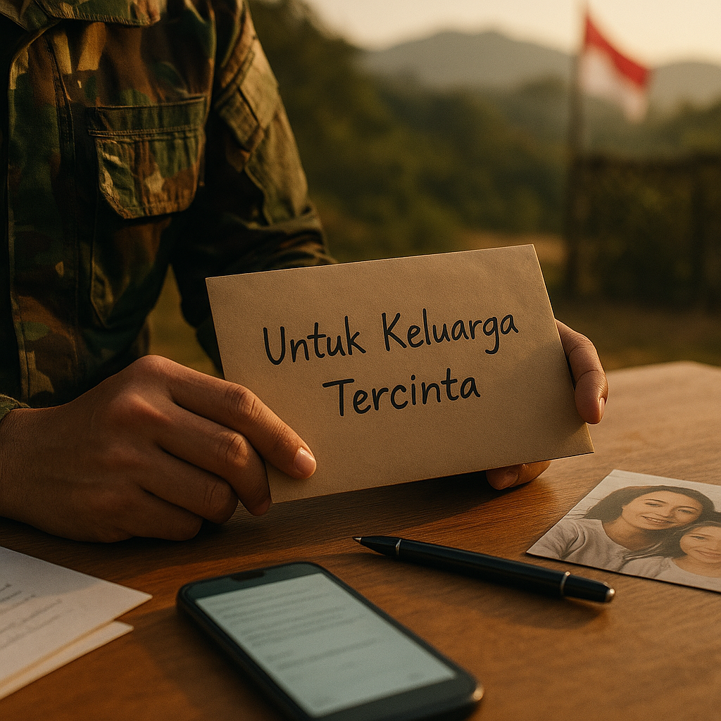 Surat Cinta dari Perbatasan: Kumpulan Pesan Prajurit untuk Keluarga di Hari Valentine