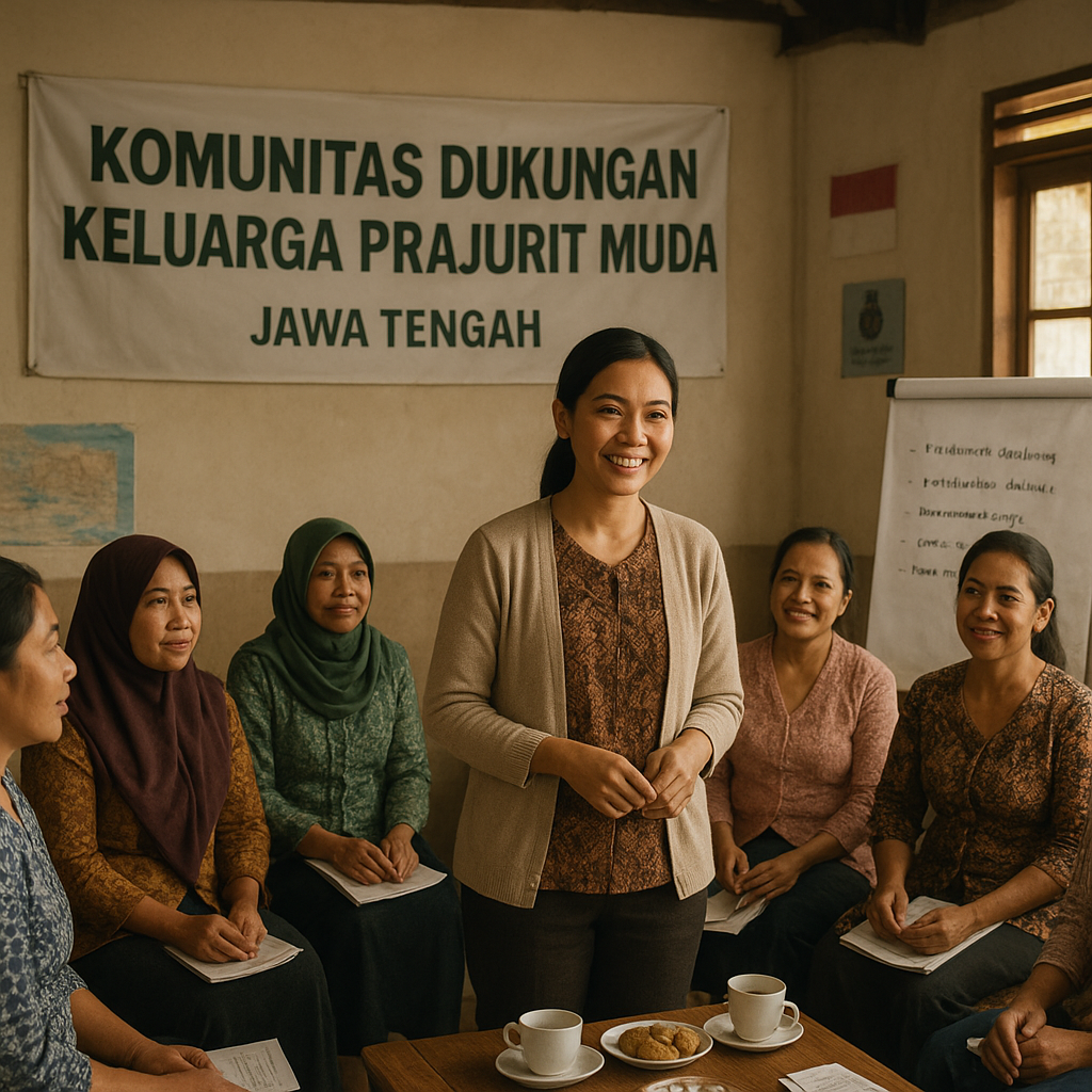Istri Prajurit TNI AD Dirikan Komunitas Dukungan untuk Keluarga Prajurit Muda