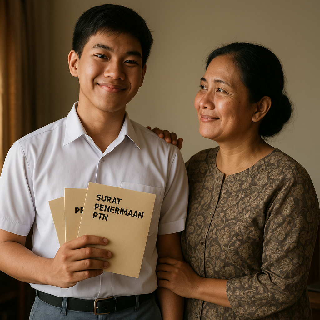 Anak Prajurit TNI AL dengan Prestasi Akademik Gemilang Berkat Dukungan Ibu Tunggal