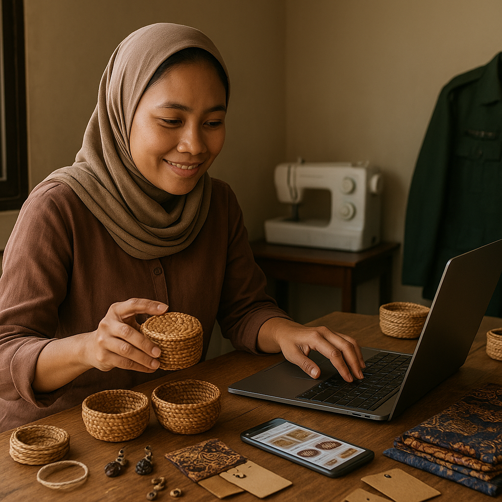 Lika-liku Kehidupan Istri Prajurit AU yang Berjualan Online untuk Tambah Ekonomi Keluarga