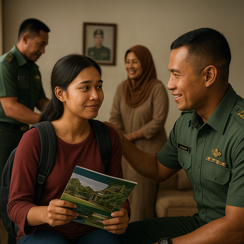 Program "Keluarga Angkat" TNI, Bantu Anak Yatim Prajurit yang Gugur Lanjutkan Pendidikan hingga Kuliah