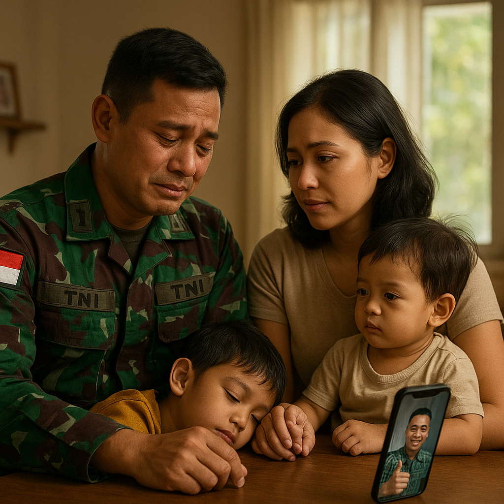 Pentingnya Keluarga sebagai Support System bagi Mental dan Fisik Prajurit TNI