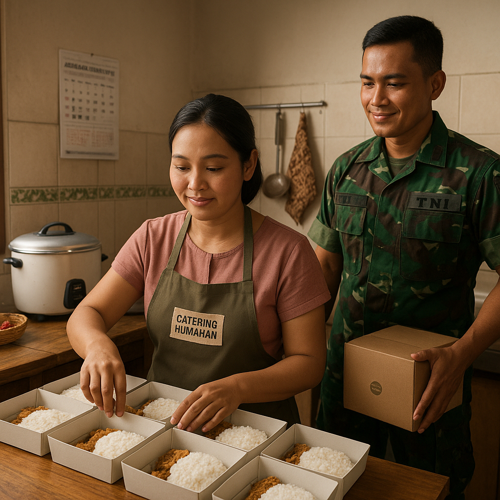 Kisah Prajurit TNI dan Istri yang Membangun Usaha dari Rumah untuk Tambahan Ekonomi