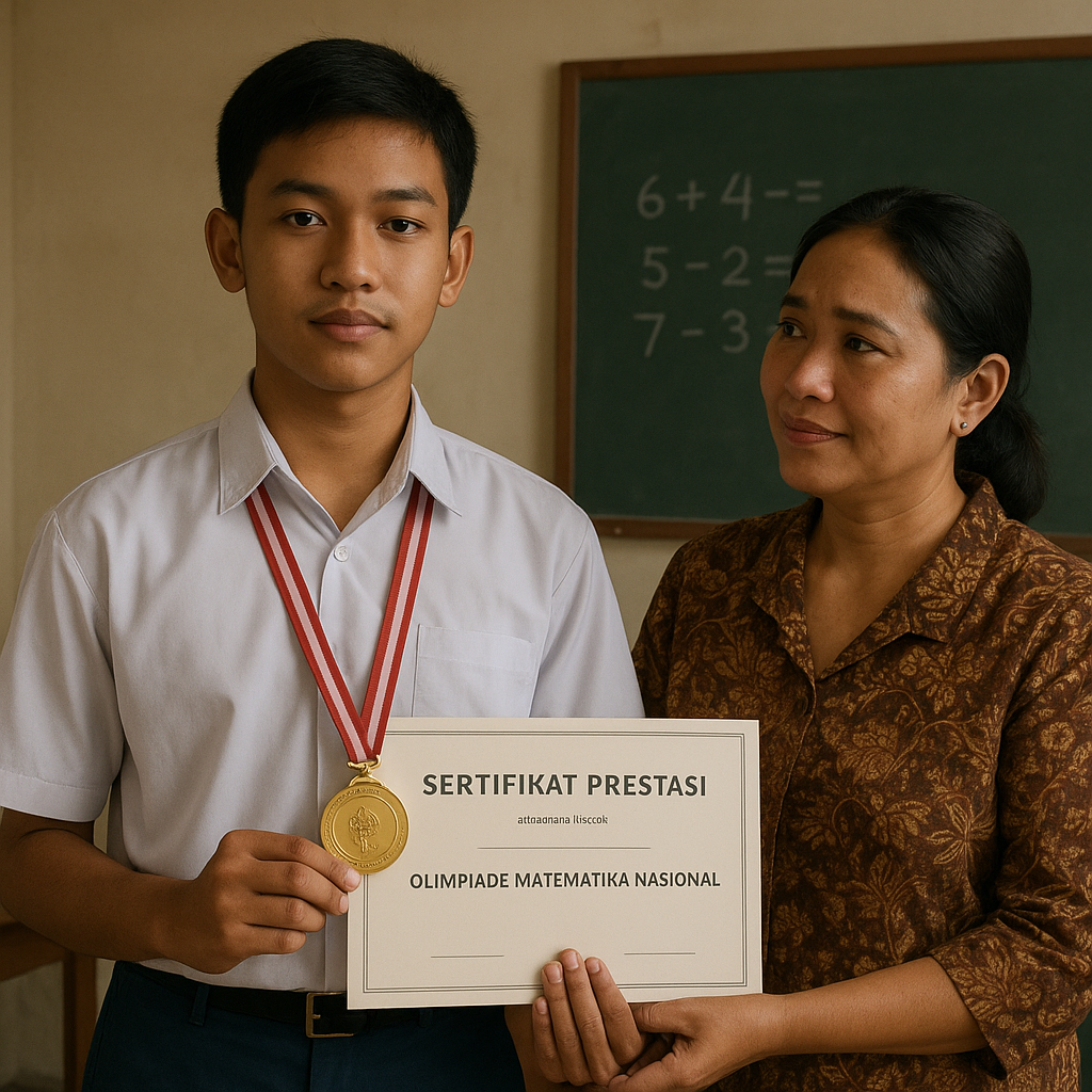 Kisah Anak Prajurit TNI yang Meraih Prestasi Akademik di Tengah Keterbatasan