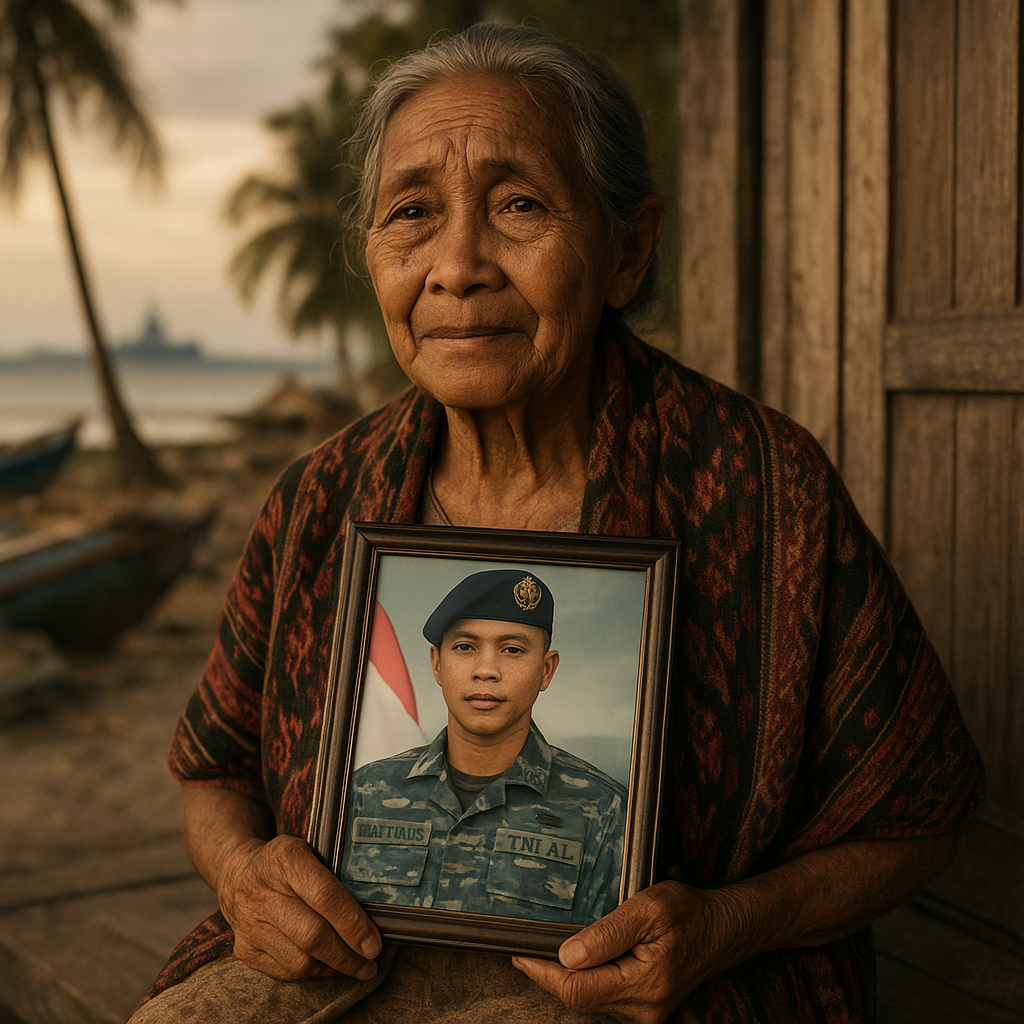 Ibu 80 Tahun di NTT Nantikan Pulang Anaknya Prajurit TNI AL yang Tugas 2 Tahun di Kapal