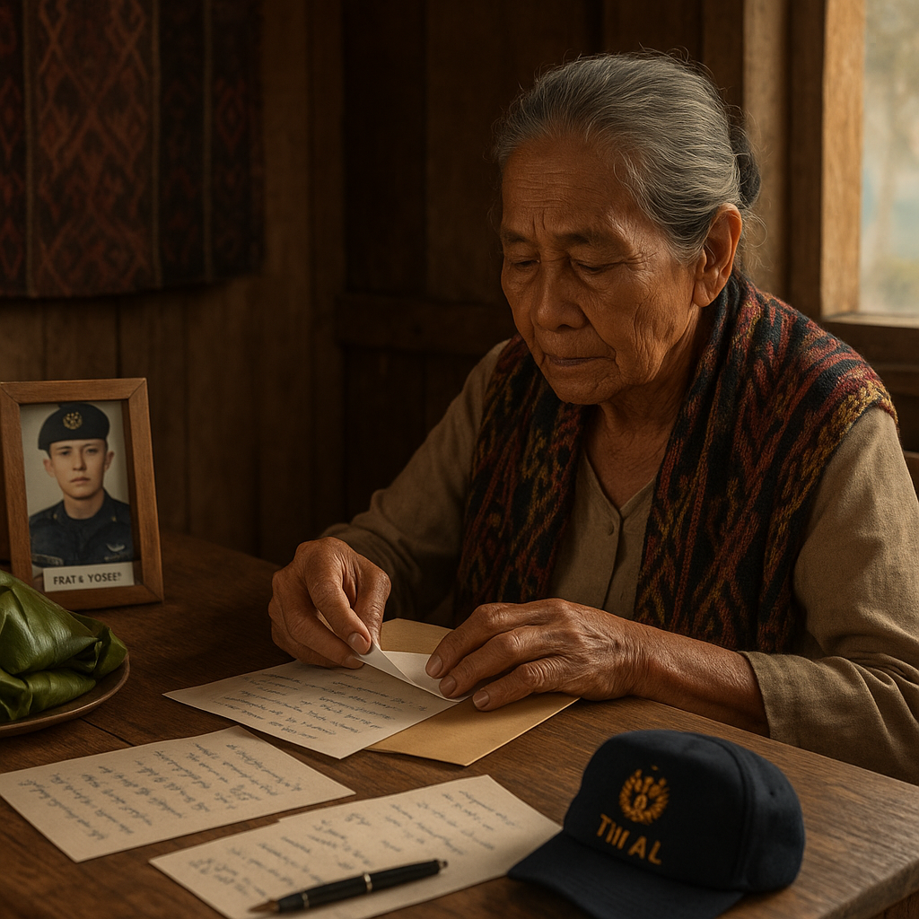 Ibu 80 Tahun di Flores Rutin Kirim Surat dan Makanan untuk Anaknya yang Prajurit TNI AL